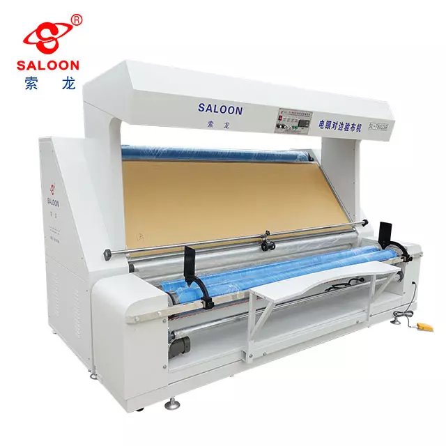 Профессиональная фабричная электрическая машина для проверки качества ткани и ослабления глаз