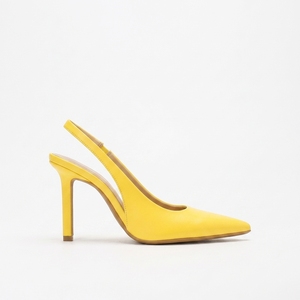 1211-5 Sandales d'Été Féminines à Enfiler, Talon Aiguille Mince de 9,5 cm, Bout Pointu Sexy, Bride Unique, Style Dos Ouvert et Fin - Product Image 3