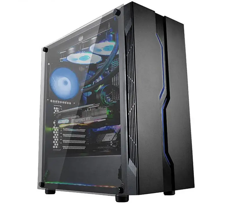 Tùy chỉnh ATX trắng máy chủ nội PC chơi Game trường hợp máy tính