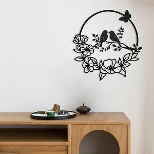 Décoration murale de découpe laser en forme d'<span class=keywords><strong>oiseaux</strong></span> pour décoration murale de salon - Product Image 2