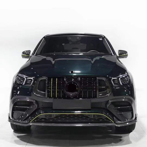 Pièces automobiles en fibre de carbone sèche pour Mercedes-Benz GLE <span class=keywords><strong>63</strong></span> Coupé, kit carrosserie style B pour mise à niveau, lèvre avant, aileron de passage de roue - Product Image 1