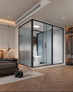 ห้องน้ำสำเร็จรูปอลูมิเนียมอัลลอยด์คุณภาพระดับมืออาชีพ พร้อมอ่างอาบน้ำขนาด 2315 - ห้องอาบน้ำแบบรวมทันสมัยสำหรับบ้านและโรงแรม - Product Image 2