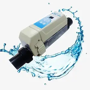 Vente chaude Piscine Sel Chlorinateur Générateur piscine traitement de l'eau système d'électrolyseur au sel 15 g/h avec régulateur de ph