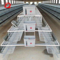 Cage à poules en couches de Chine, cages à volailles à vendre, 96 poules