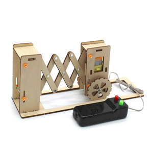 Kit de Control Remoto para Modelo de Puerta Expandible Eléctrica de Madera, Juguete Educativo STEM para Niños de 7 a 9 Años - Product Image 3