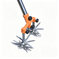 Cultivateur et désherbeur rotatif de jardin avec dents aiguisées, aérateur de pelouse manuel à essence, motoculteur à dents solides, outils de jardinage – Fournisseur