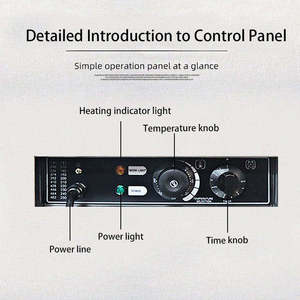 Chuyên Nghiệp Snack Máy Nhà Sản Xuất Phổ Biến Đồng Xu Hình Waffle Maker Gas Điện 3 Trong 1 Đồng Xu Waffle Maker Máy - Product Image 5