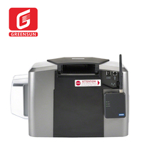 Printer Kartu ID Laminasi HID Fargo DTC1250e Baru, Printer Kartu UV NFC, Printer Kartu PVC Holografik