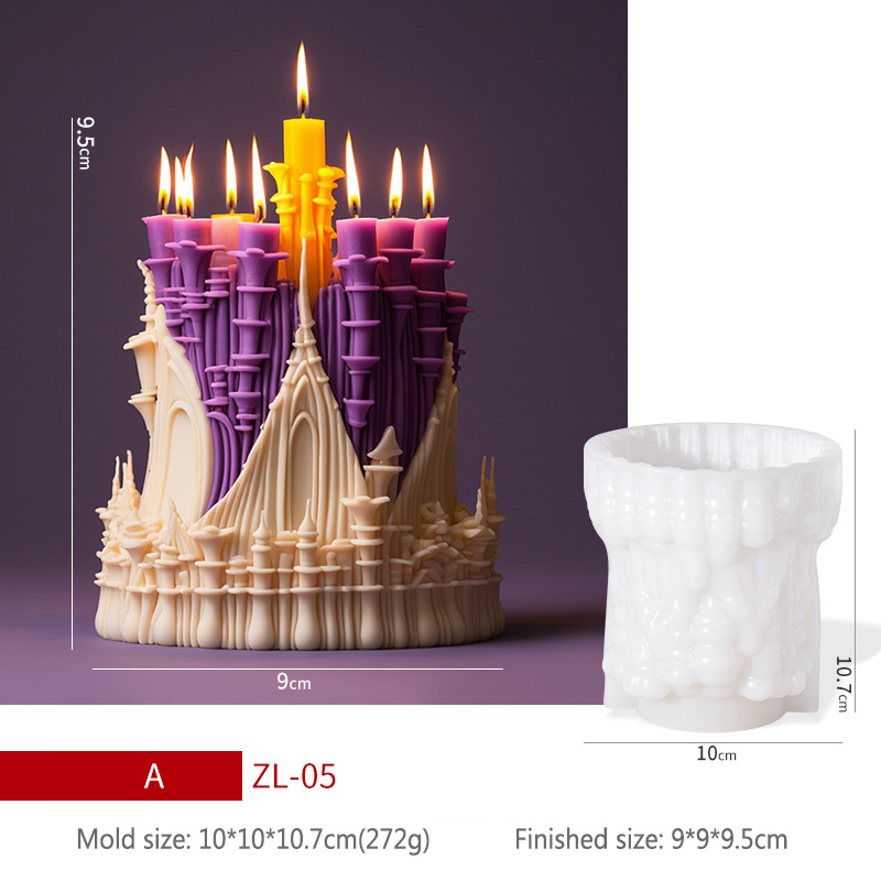 2 Stampi In Silicone A Forma Di Cappello Da Cowboy – Rosa, Per Sapone, Candele, Resina E Decorazioni Torte - 4