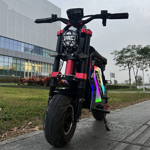 Scooter Eléctrico de Larga Distancia con Doble Motor Geofought M5 72V 10000W, Maletero Trasero, Amortiguador y Doble Freno de Disco - Product Image 4