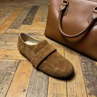 Vente directe d'usine, vente en gros, mocassins en cuir véritable 100% personnalisés