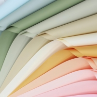 Papier d'emballage monochrome épais JOYWOOD, imperméable, couleur unie, papier opale, vente en gros