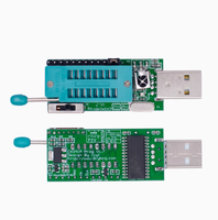 Programador USB EEPROM Flash BIOS Serie 24 25 CH341A V1.7 Conversión de Nivel 1.8v W25q64fw W25q128fw Gd25lq64