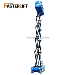 Platform Pengangkat Hidrolik Self Propelled Bersertifikasi CE Baru 4m 8m 10m 16m Berkualitas Tinggi - Product Image 4