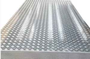 Piastra a scacchi in alluminio goffrato 5083 5052 piastra in alluminio antiscivolo