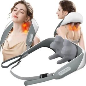 Electric Neck Shoulder <b>Massager</b> Wireless 5D Kneading Massage Back Muscle Relax - Product Image 1