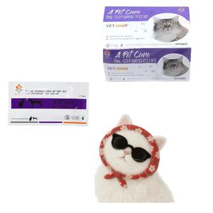 Prueba de parvovirus FPV FIP Tomcat Combinado Calicivirus + Herpes a Prueba de cuidado de mascotas para <span class=keywords><strong>gatos</strong></span> - Product Image 1