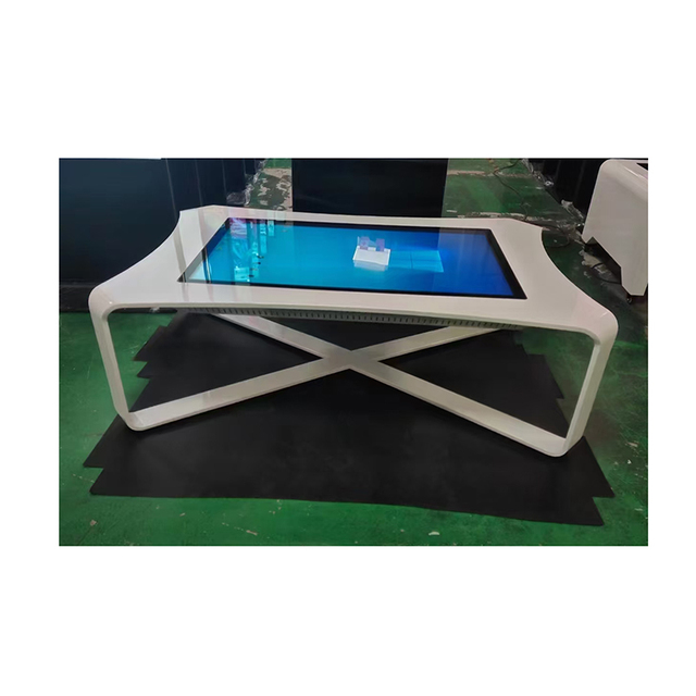 32-65 Inch Smart Interactive LCD Touch Display Kiosk Capacitive PCAP Touchscreen FHD Resolution LED Backlight for Coffee