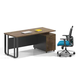 Modern Kantoormeubilair Werk Station Workstation Tafel Personeel Bureau Lineaire Workstation Computer Bureau