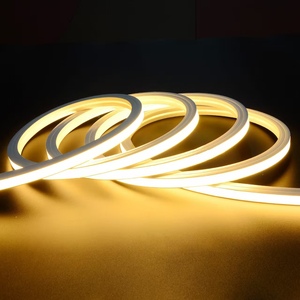 Ruban LED néon flexible DC12V RGBIC, indice de protection IP65, dimmable, sûr, flexible, éclairage de fond pour bureau, certifié CE - Product Image 4