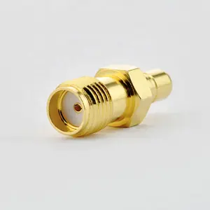 Adaptador SMA hembra a conector SMB (contacto de centro macho), 6GHz, SMB a SMA