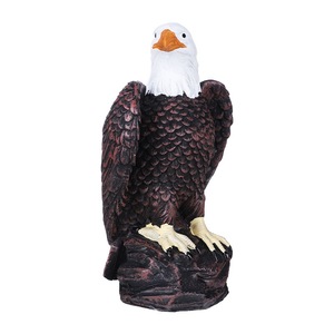Statue d'Aigle Chauve Américain en Résine en Gros, Sculpture Animale, <span class=keywords><strong>Figurine</strong></span> de Faucon pour Décoration de Jardin, Extérieur, Patio, Cour, Allée - Product Image 5