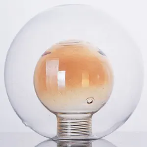 Benutzerdefinierte Flasche Birne Form DIY Lampe Abdeckung Innen Decke Tisch Lichter Glas Licht Schatten