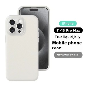 Fundas impermeables para teléfono móvil IPhone16PROMAX funda protectora de silicona líquida para Apple 15 Plus modelo funda de teléfono de succión de silicona - Product Image 6