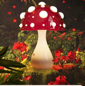 <b>Mushroom</b> <b>Decorative</b> Desk Lamp Bedroom Dimming Atmosphere Student Dormitory Desktop Personalized Night Light - Product Image 4