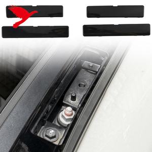 Coque d'embout de rail de <span class=keywords><strong>toit</strong></span> OEM Fit pour Toyota RAV4 2019-2025 Jeu de 4 pièces de remplacement en plastique ABS noir - Product Image 3