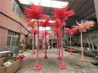 Künstliche Outdoor-Palme Kokospalme Künstliche Kokospflanze Künstlicher Baum für Außenbereich Pool Strand Dekoration