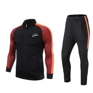 Customized Wholesale Cheap Training Track Suits Custom Cotton / Polyester Jogging Sportswear Men Tracksuit