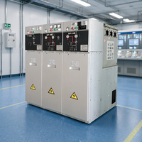 RMU intérieur isolé au SF6 pour la transmission d'énergie électrique 12KV-40.5KV IP67 Verrouillage électromagnétique 630A 8 prises