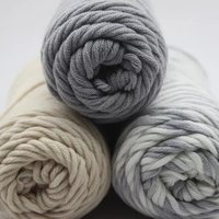 Échantillons Gratuits Fil Mélangé Coton Lait 8 Brins 100g Multicolore pour Crochet et Tricot