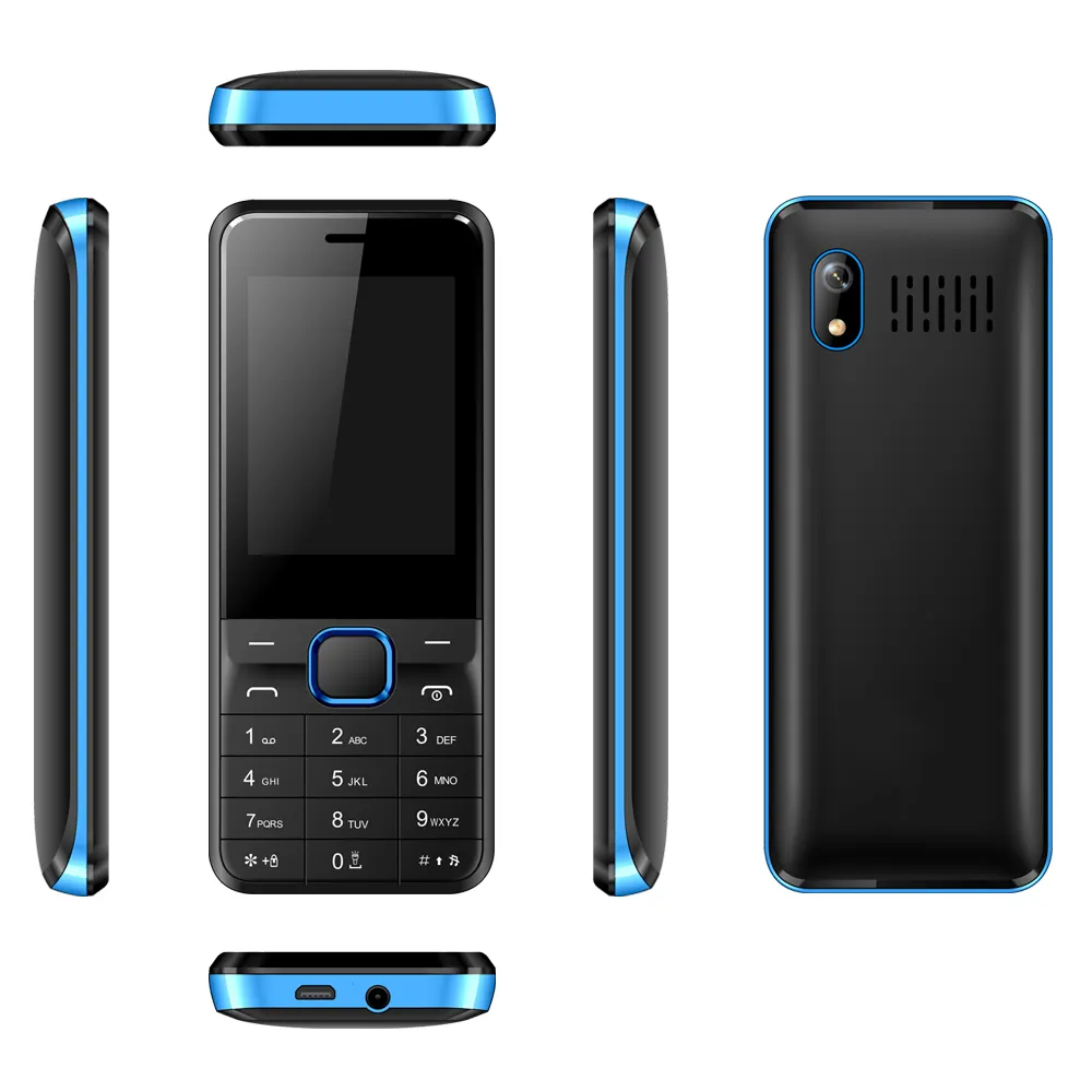 Low Price Cheap Phone China Mini Rugged Slim Button Bar Mobile Phone Basic Functions Feature Phones With Camera MG2401