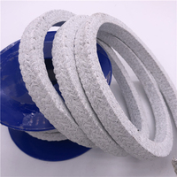 Cordon d'étanchéité en graphite 6x6mm, garniture tressée 16*16mm, matériaux d'étanchéité en PTFE pur, garniture en chanvre imprégnée
