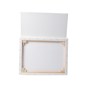 Tela esticada em branco com moldura de madeira para pintura em tela - Product Image 2