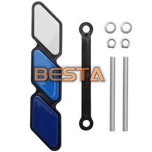 Pegatina Modificada para Automóvil con Rejilla Mediana de Tres Colores y Etiqueta Pequeña, Apta para Toyota Tacoma, <span class=keywords><strong>Superbar</strong></span>, 4Runner, Tundra - Product Image 4