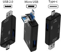 Lector de Tarjetas USB C 6 en 1 con Puertos SD/TF/USB-A/OTG, USB 3.0 de Alta Velocidad de hasta 5 Gbps, Lectura y Escritura Simultánea para Teléfono y Portátil