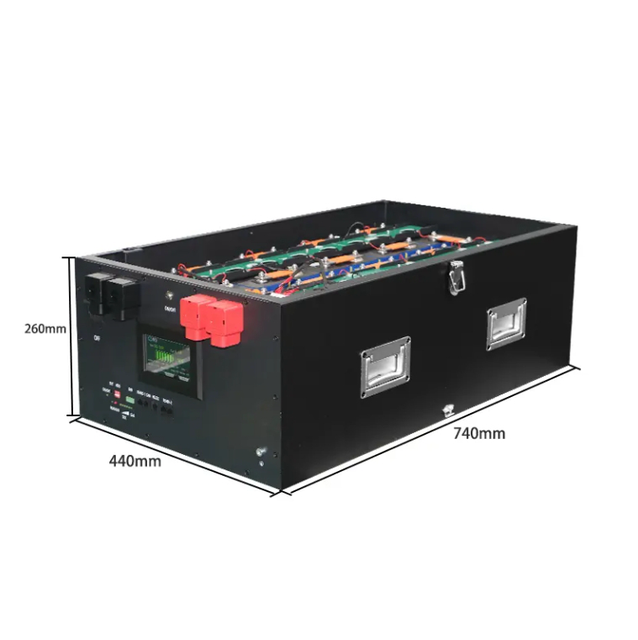 High-Power Solar Battery 48V 100Ah 200Ah 300Ah for Home Energy Storage System 6000-Cycle Rack-Mounted 51.2V Lifepo4 Battery