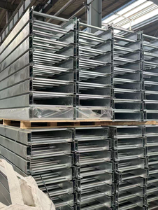 Échelle à câbles en acier galvanisé perforé, robuste, ignifuge, type échelle, pré-galvanisée pour la pose de câbles - Product Image 5