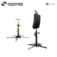 Torre de elevación para altavoces Foresight FT-Truss con estructura de aluminio y sistema de cableado tipo manivela