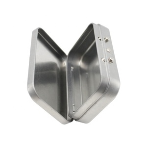 Stampa su misura cassa di latta di fumo rettangolare scatola di latta di metallo tabacco pacchetto di sigarette CR scatola di latta - Product Image 2