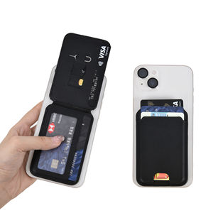 WiWU MW-003 in pelle e PU Smart Card portafoglio portatile per telefono porta carte di credito grande Idea regalo - Product Image 1