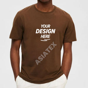 Camiseta 100% de algodón de alta calidad personalizada para hombre, camiseta orientada a la exportación, personalizada con diseño propio, suministro OEM, venta al por mayor, camiseta de moda para hombre - Product Image 5