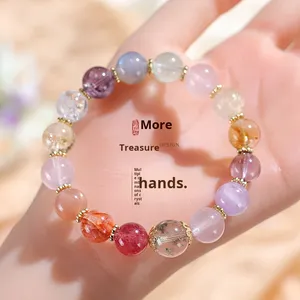 เครื่องประดับ KABA สร้อยข้อมือคริสตัลอเมทิสต์ ผีเขียว - Product Image 2