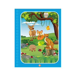 Libro <span class=keywords><strong>para</strong></span> <span class=keywords><strong>colorear</strong></span> de <span class=keywords><strong>animales</strong></span>, libros personalizados <span class=keywords><strong>para</strong></span> adolescentes, niños, pintura en inglés, Material de papel en idioma Bobby Good - Product Image 4