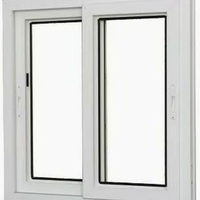 Fenêtres à battants et portes coulissantes en PVC sont résistantes aux ouragans, insonorisées, durables et anti-rayonnements