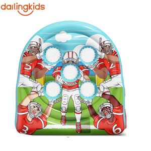 Jeu de fléchettes <span class=keywords><strong>gonflable</strong></span> pour enfants, ensemble de jeu interactif parent-enfant, cible de lancer de football, basketball et autres sports pour fêtes - Product Image 6