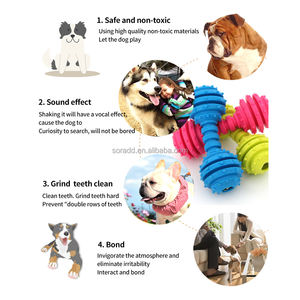 TPR in gomma bilanciere giocattoli per animali domestici gatto e cane di qualità molare gatto e cane giocattoli da masticare - Product Image 4